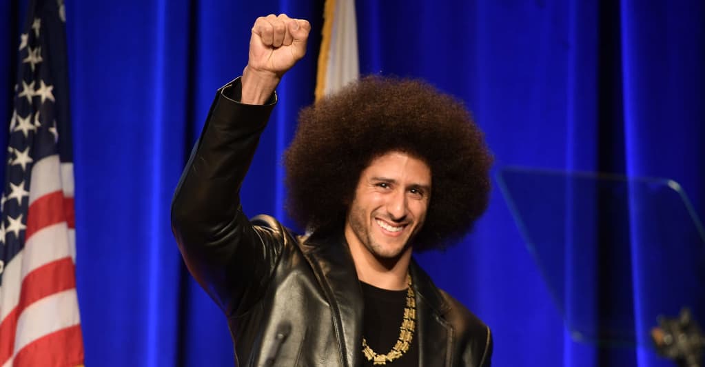 Watch Colin Kaepernick accept the ACLU’s Courageous Advocate award