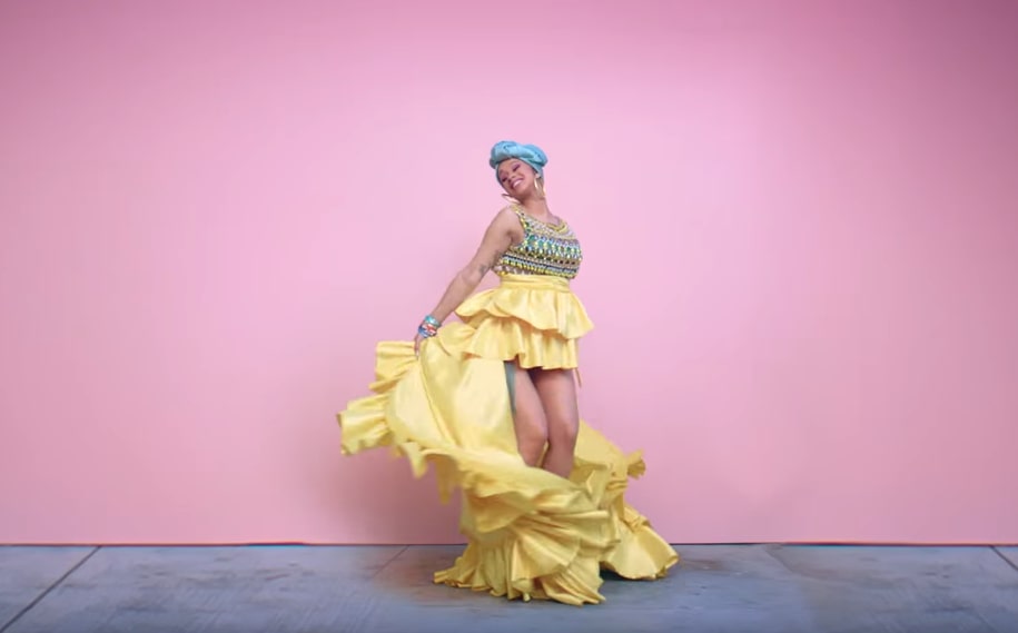 Cardi B is taking style notes from Celia Cruz and I’m here for it
