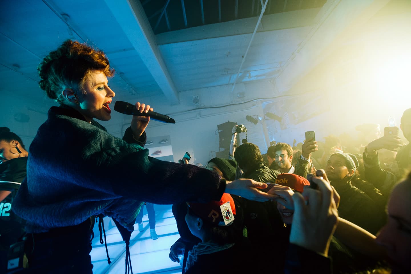 kiesza reebok coast to coast nyc