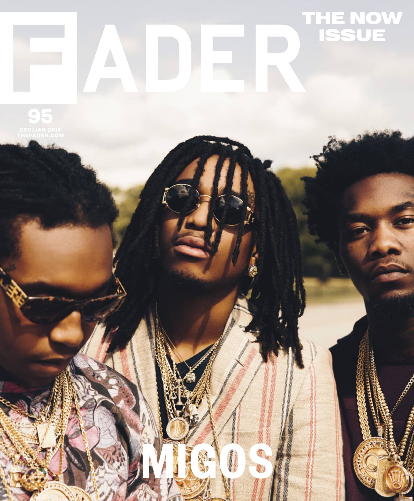 Ben Grieme为FADER设计的Migos