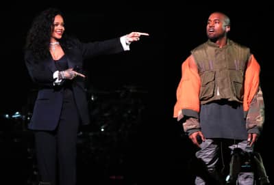 Rihanna and Kanye