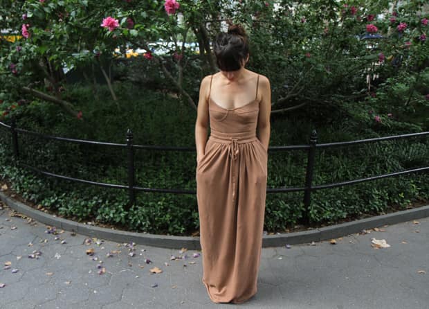 raquel allegra maxi dress