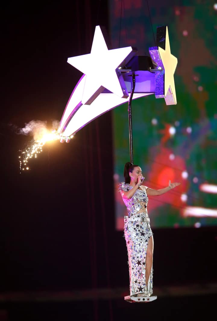 Here's Every Look From Katy Perry's Super Bowl Halftime 