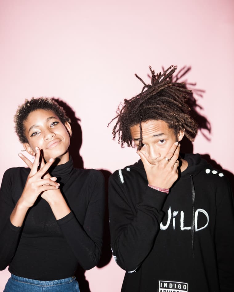 Willow and Jaden Smith's Interview Magazine Cover Story