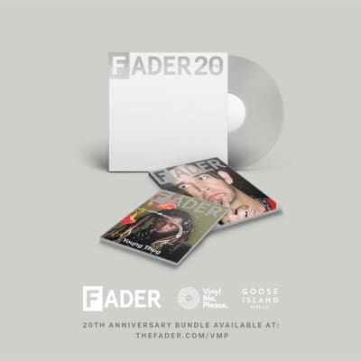 The FADER teams with Vinyl Me, Please and Goose Island Beer Company for a 20th anniversary vinyl bundle