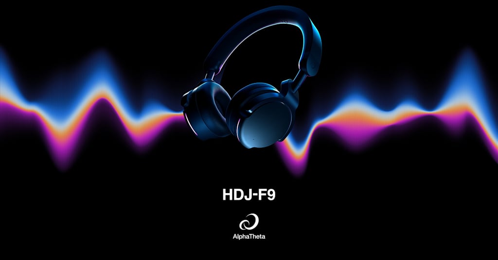 AlphaTheta announces HDJ-F9 wireless DJ headphones