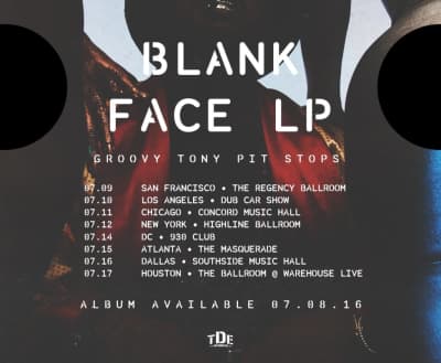 Schoolboy Q Announces “Groovy Tony Pit Stops” Tour In Support Of Blank Face LP