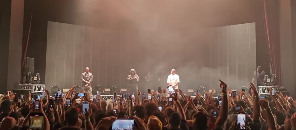 Kendrick Lamar and Clipse shut down L.A. with “Chains &amp; Whips” performance