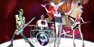 Watch a trailer for the Gorillaz film Reject False Icons