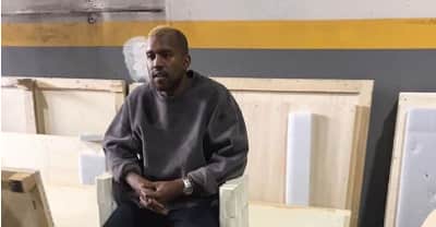 Kanye West Visited A Rick Owens Furniture Exhibition In Los Angeles Yesterday