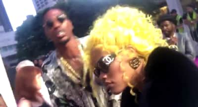 Teyana Taylor And Iman Shumpert Dressed Up As Lil Kim And Biggie At The VH1 Hip Hop Honors