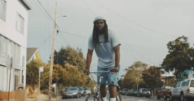 Bike Around The East Bay With Rexx Life Raj In His “Running Man” Video