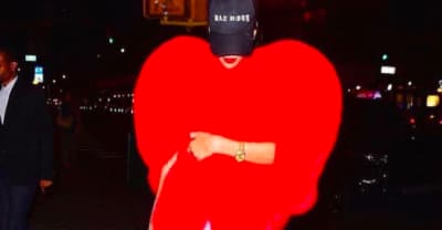 Rihanna Rocked A Saint Laurent Heart Coat And Fed Some Pigeons In NYC