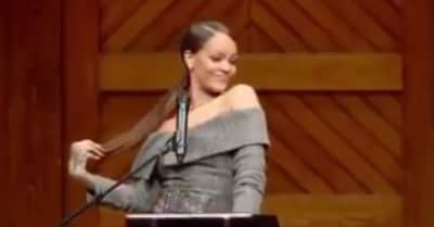 Rihanna Made It To Harvard 
