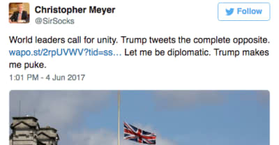 Everyone Is Mad About Trump’s Spin Of The London Attacks