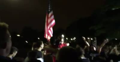Watch The Crowd Outside The Capitol Building React To The Failed Obamacare Repeal Verdict
