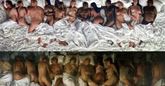 Here S The Painting That Kanye West Recreated In The Famous