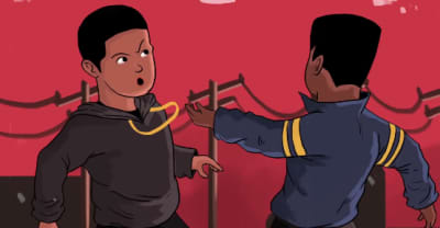 Rebstar’s animated “Somebody Named Frank” video is a mini epic