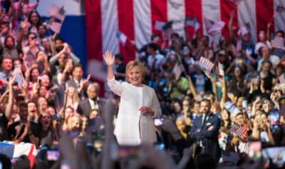 Hillary Clinton Becomes First Woman Ever Nominated As A Presidential Candidate For A Major Party