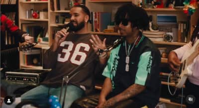 Drake and 21 Savage share Her Loss artwork, make spoof NPR Tiny Desk Concert