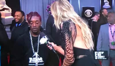 Lil Uzi Vert gave the best interview on the 2018 Grammys red carpet