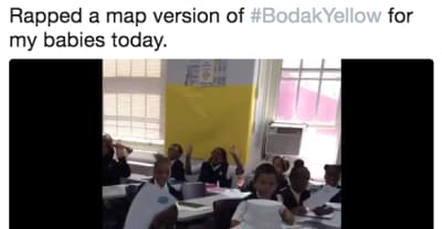 You Have To See These Kids Turn Up To A Geography Version Of “Bodak Yellow”