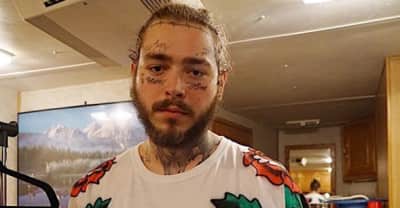 Post Malone wore an airbrushed tee on stage in honor of Mac Miller