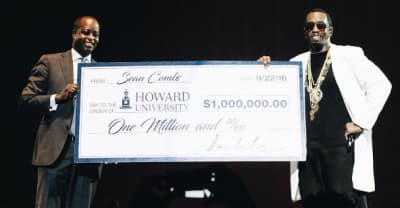 Puff Daddy Gave $1 Million To Howard University 