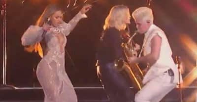 How The Band With The Dancing Sax Player Ended Up Performing With Beyoncé At The CMAs