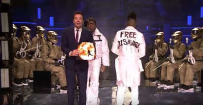 Metro Boomin supports 21 Savage, performs with Gunna on The Tonight Show