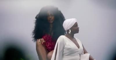 SZA shares snippet of new video featuring Donald Glover and her mother