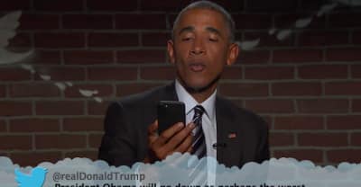 Watch Barack Obama Read Mean Tweets On Jimmy Kimmel Live!