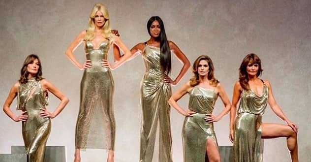 The Original Supermodels Had An Iconic Reunion On The Versace