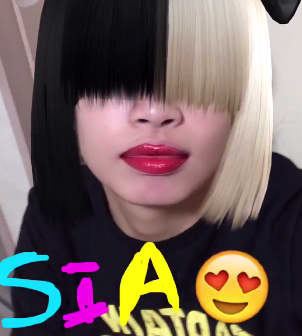 Snapchat Made A Brilliant Sia Filter