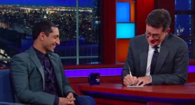 Watch Riz Ahmed Get Interviewed And Rap On The Late Show With Stephen Colbert