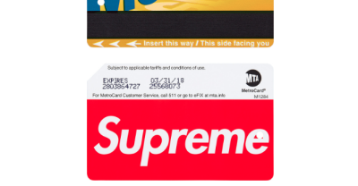 Supreme Is Coming Out With A Customized MetroCard
