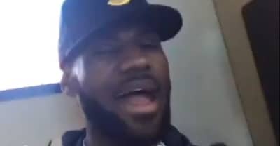 Watch LeBron James Preview Kendrick Lamar’s DAMN. Album On Instagram