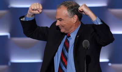 Everyone In America Just Realized Tim Kaine Is The Ultimate Dad