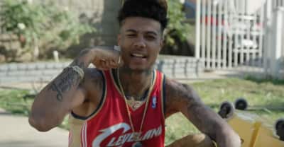 Blueface’s “Bleed It” video doesn’t miss a beat