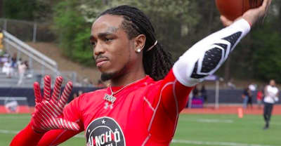 Check out the highlights from Quavo’s Easter Sunday football game