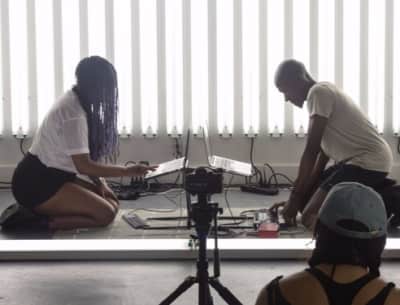 Listen To “SCRAAATCH No. 11,” The Philly Duo’s New Spine-Tingling Sound Poem