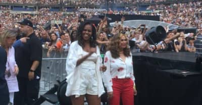 Watch Michelle Obama dancing at Beyoncé and JAY-Z’s Paris show