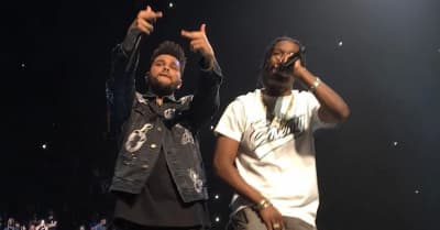 Watch The Weeknd Bring Playboi Carti, French Montana, And A$AP Rocky On Stage In NYC