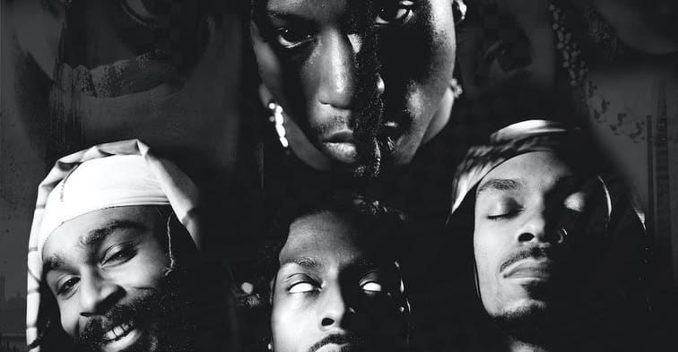 Joey Bada
, Flatbush Zombies, and the Underachievers share first