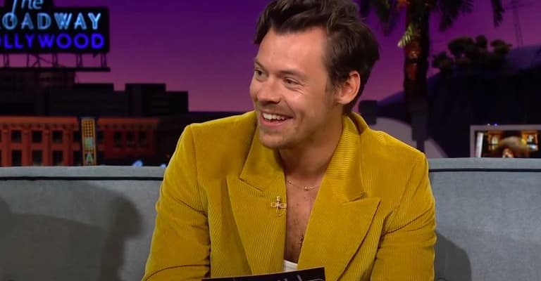#Harry Styles says “never say never” to One Direction reunion during final The Late Late Show With James Corden