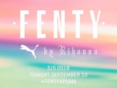 Rihanna Brought Millennial Pink Mountains To The Runway For Her Fenty x Puma Show