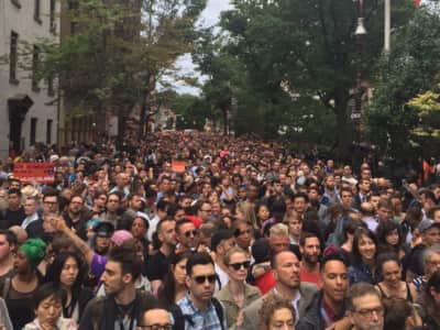 Watch Footage From The Stonewall Inn Vigil For Orlando Shooting Victims