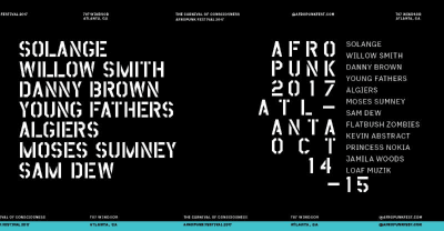 Solange, Willow Smith, Danny Brown And More To Play Afropunk Atlanta 2017
