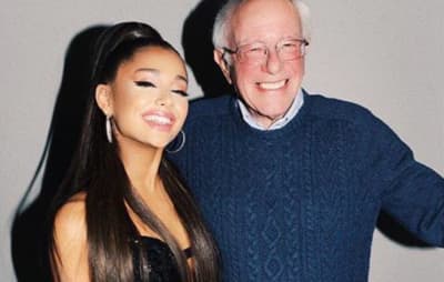 Bernie Sanders went to an Ariana Grande concert