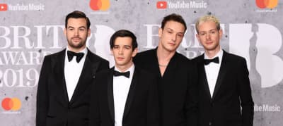 The 1975 take aim at male misogyny during 2019 BRIT Award acceptance speech